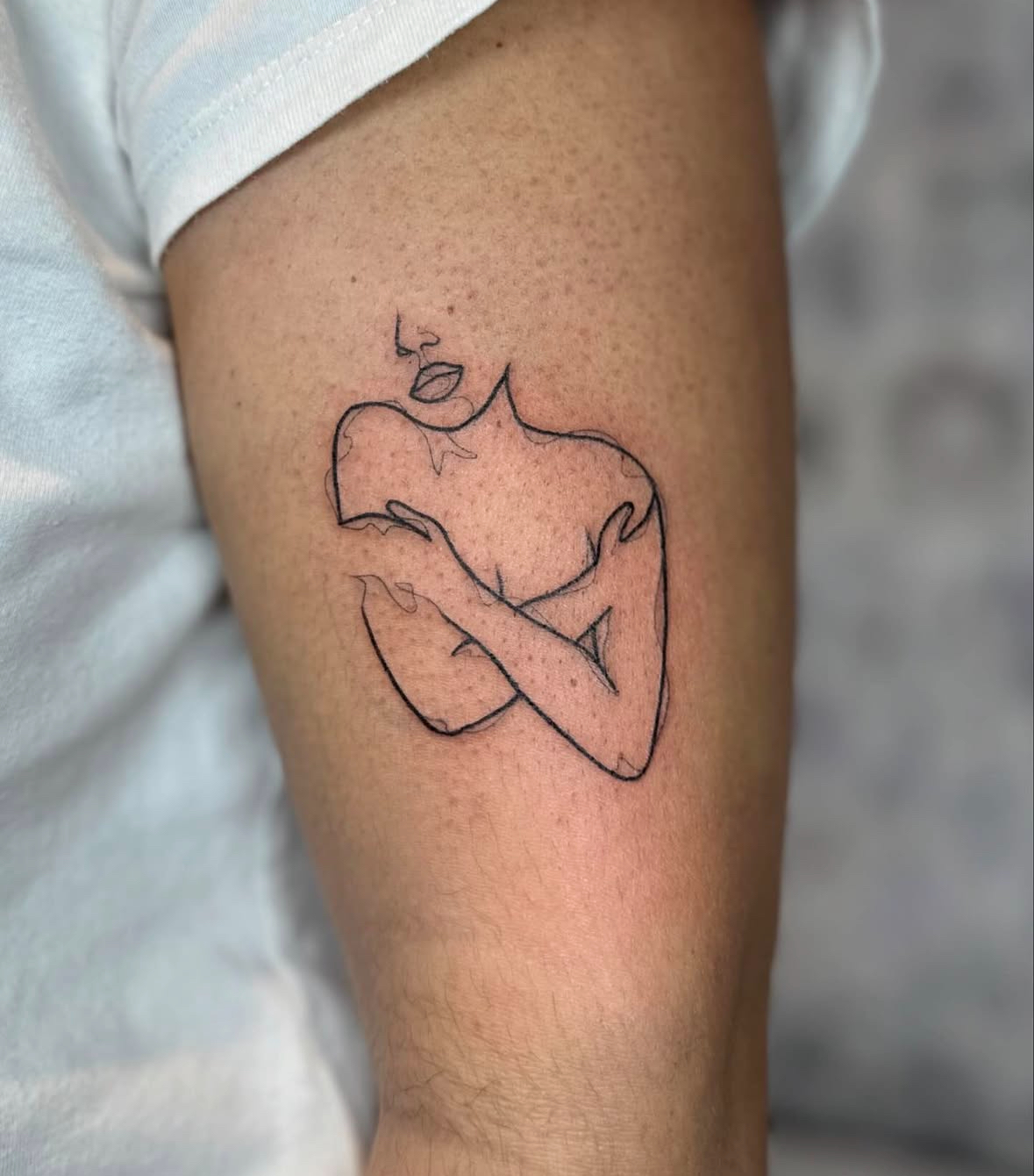 Buste — line art